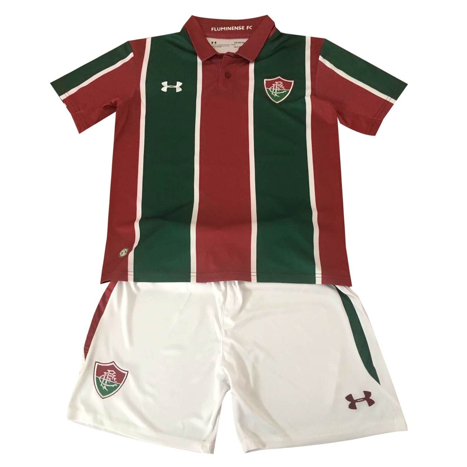 Camisetas Fluminense Primera equipo Niño 2019-20 Rojo Verde